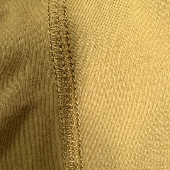 Lululemon Fast and Free Crop II Leggings Nulux 19’’ in Golden Lime Size 8 - Picture 6 of 13